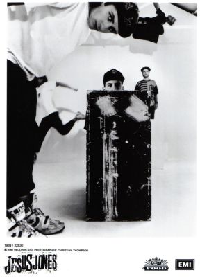 Photo: Promo photo Jesus Jones 1989 click for a bigger version