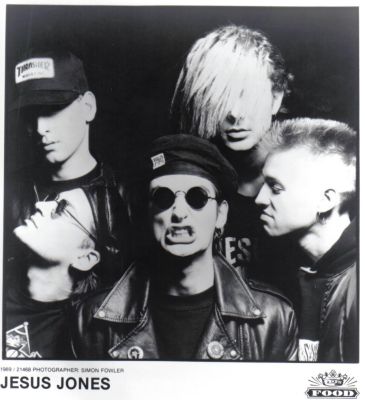 Photo: Promo photo Jesus Jones 1989 click for a bigger version