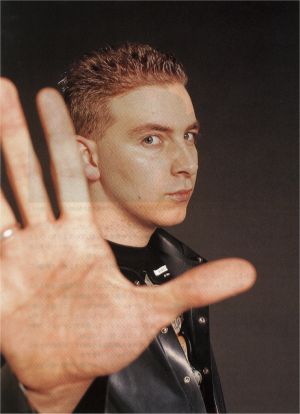 Image: Photo of Iain Baker from Japanese magazine February 1993