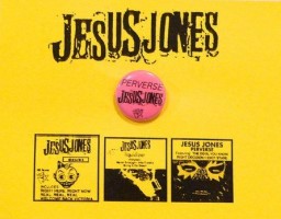 Jesus Jones Perverse Badge 1993