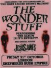 Graphic: Poster Shepherds Bush Empire Jesus Jones Gig