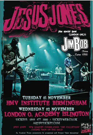 Jesus Jones postponed dates poster