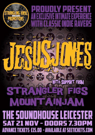 Jesus Jones - November 2015 UK tour poster