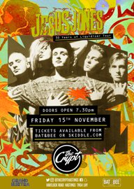 Jesus Jones Gig Poster - 15th November 2019 Hastings