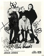 Jesus Jones autographs