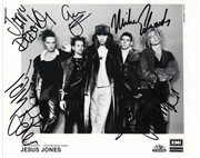 Jesus Jones autographs