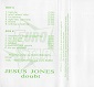 Jesus Jones Doubt cassette - Polish back cover - click for bigger version