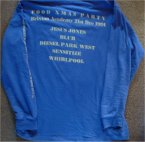 Food Christmas Party Long Sleeve Top - Back - December